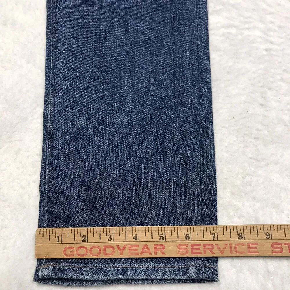 OUTERKNOWN Ambassador Jean Men 36x32 (34/32 tag) Slim Fit Whiskered Stretch SEA